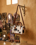Artisanal Leather & Hair-On-Hide Crossbody Bag
