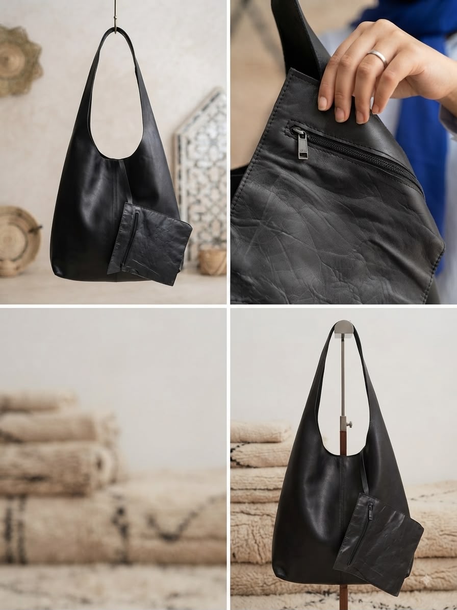 Handcrafted Genuine Leather Tote Bag for Women