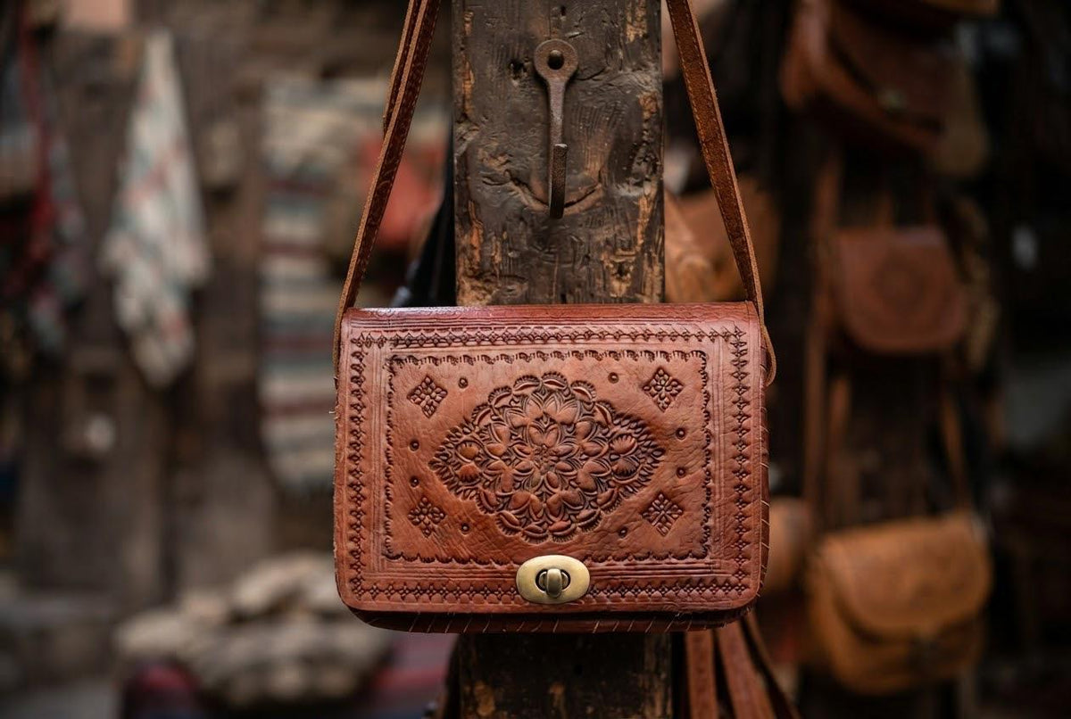 Sani Leather Luxury Square Genuine Leather Bag