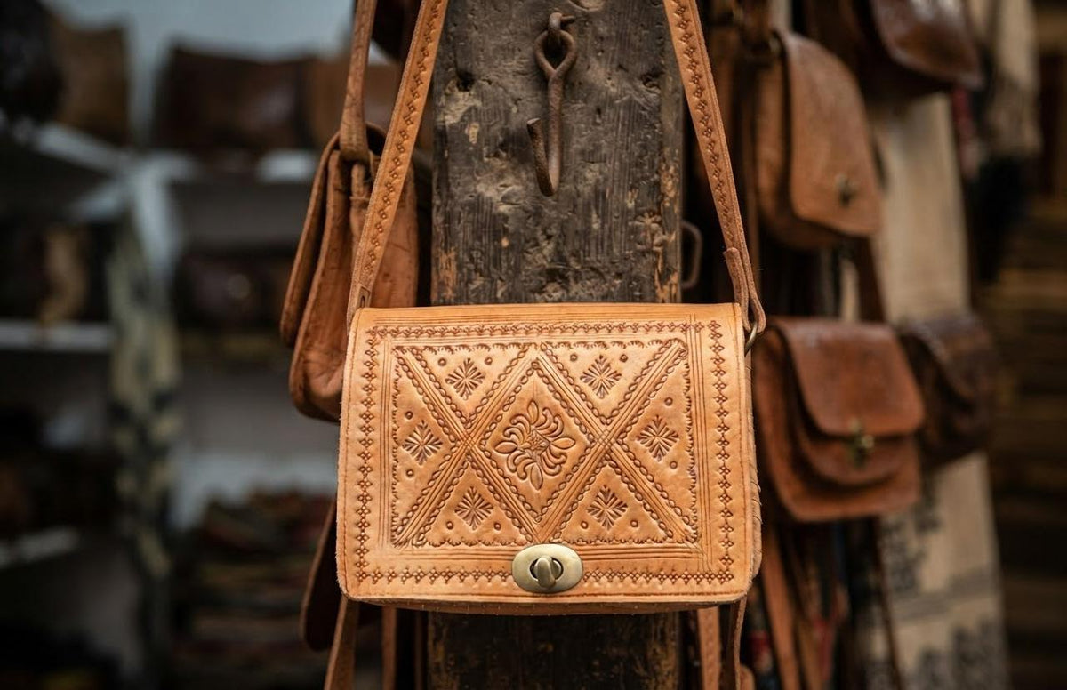 Sani Leather Luxury Square Genuine Leather Bag